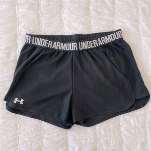 Under Armour Black Athletic Shorts